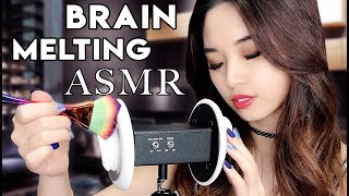 ASMR Brain Melting Sleep Treatment Best 3Dio Triggers [upl. by Adirehs]