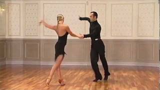 Basic Cha Cha Routine by Franco Formica amp Oxana Lebedew [upl. by Moreville]