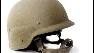 Ballistic Test US M84 PASGT Kevlar Helmet [upl. by Linskey633]