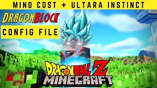 Updated  Dragon Block C How To Change Config File  Minecraft [upl. by Barbie]