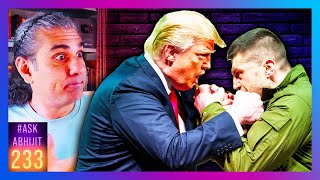 AskAbhijit 233 Trump Vs Zelenskyy Putin Ukraine Pakistan Aid AI Ursula Modi Killer Asteroid [upl. by Antin668]