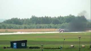 Polish Mig29 amazing takeoff for display [upl. by Ontine]