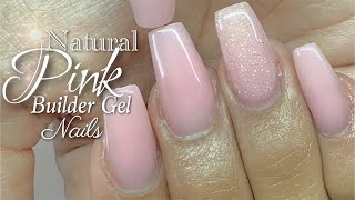 How To  Builder Gel Nails Tutorial  Easy Full Set Builder gel Nails [upl. by Brittan917]