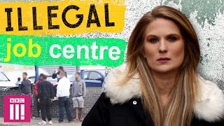 Inside Britains Illegal Job Centre [upl. by Cooley974]