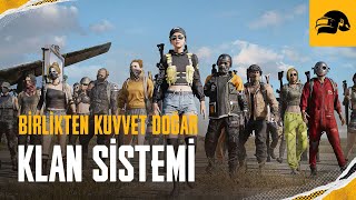 Klan Sistemi  Tanıtım  PUBG TR [upl. by Kcam]