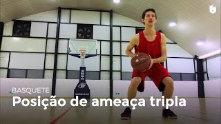 Posição de ameaça tripla  Basquete [upl. by Male]