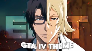 Aizen x Urahara  GTA IV Theme Edit [upl. by Eilatam157]