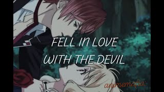 AMV Diabolik Lovers  Ayato x Yui  Fell in love with the Devil [upl. by Pergrim]