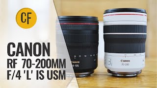 Canon RF 70200mm f4 L IS USM lens review [upl. by Dunlavy763]