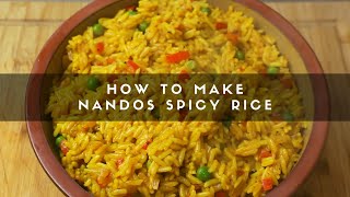 How to Make Nandos Spicy Rice [upl. by Kaasi]